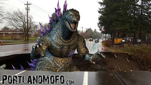 portland sinkholes