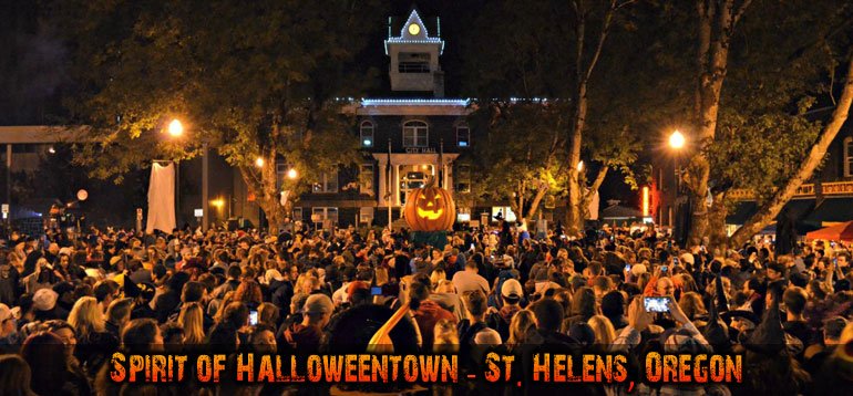 halloween town all month in oregon