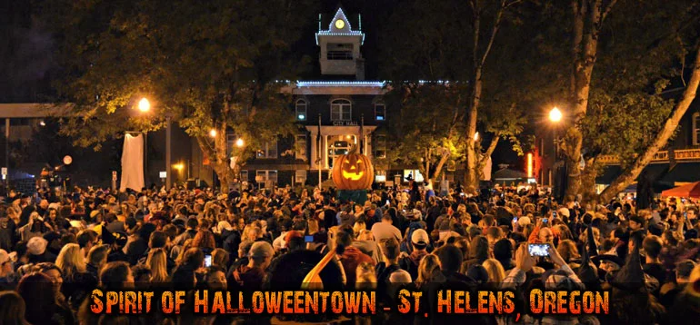 halloween town all month in oregon